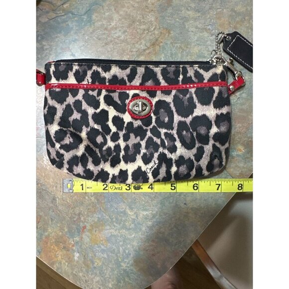 coach animal print wristlet - Picture 6 of 8